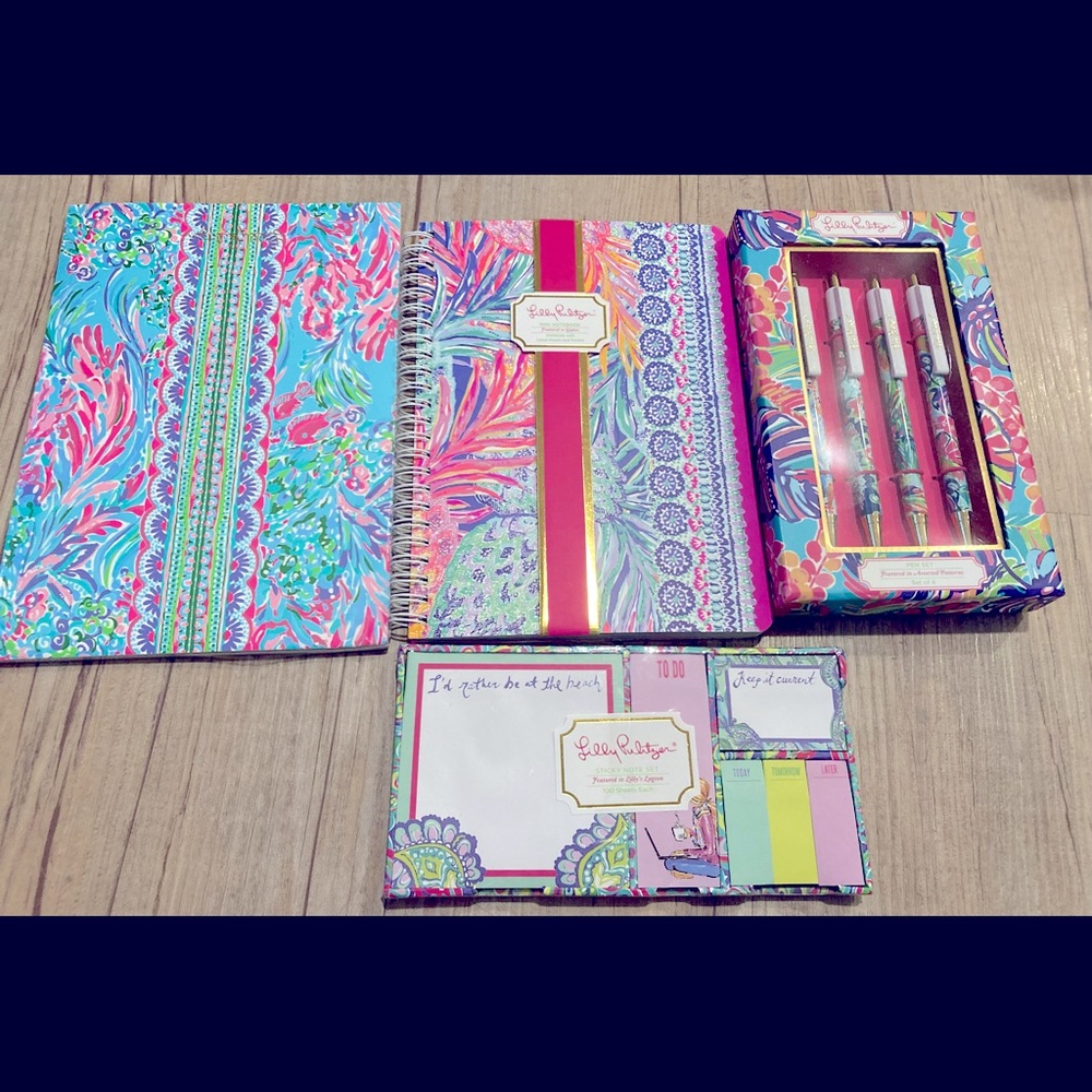 Lilly Pulitzer stationary assortment NWOT